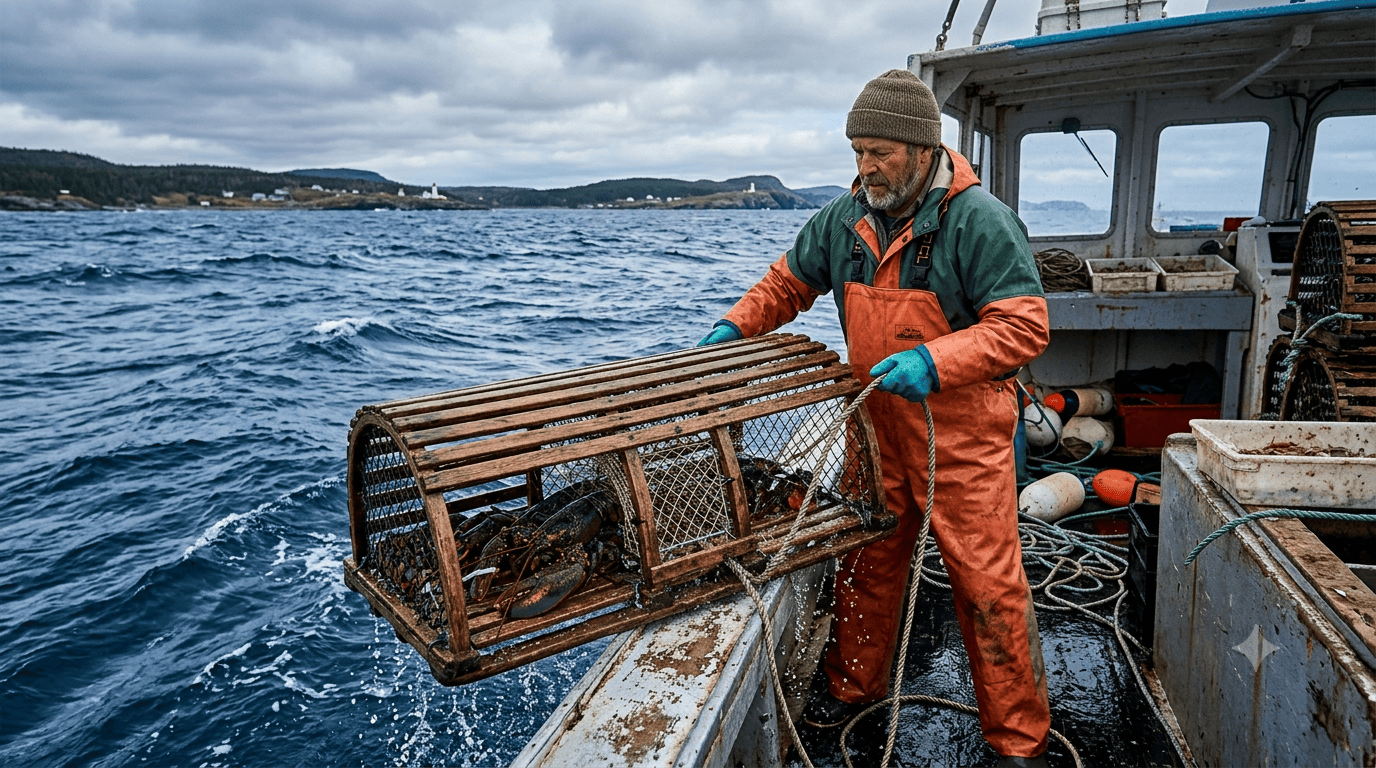 Caught in Nova Scotia's Cold Waters